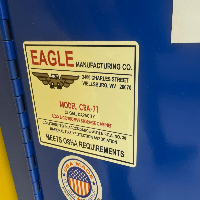 Eagle 22 Gallon Acid & Corrosive Cabinet image 0